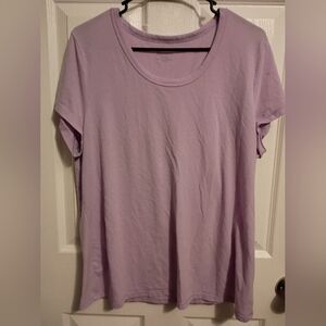 No Boundaries Light Purple Short Sleeve Tee